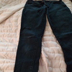 Levi's dark denim jeans